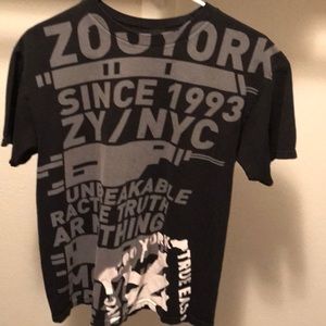 Zoo York black mens tee large